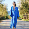 kaftan in blue color