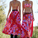 skirt in amour design