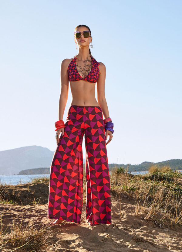 wide leg trousers in amari design