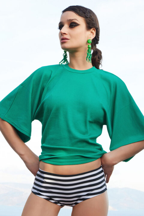 BOTTOM LOW IN STRIPES DESIGN