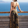 WIDE LEG TROUSERS IN JAVA DESIGN